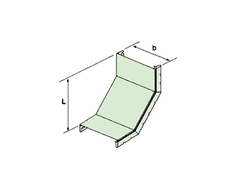 vertical down bended connection shield