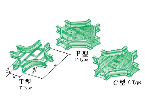 XQJ-TJ-T、P、C-04型大跨距水平四通橋架